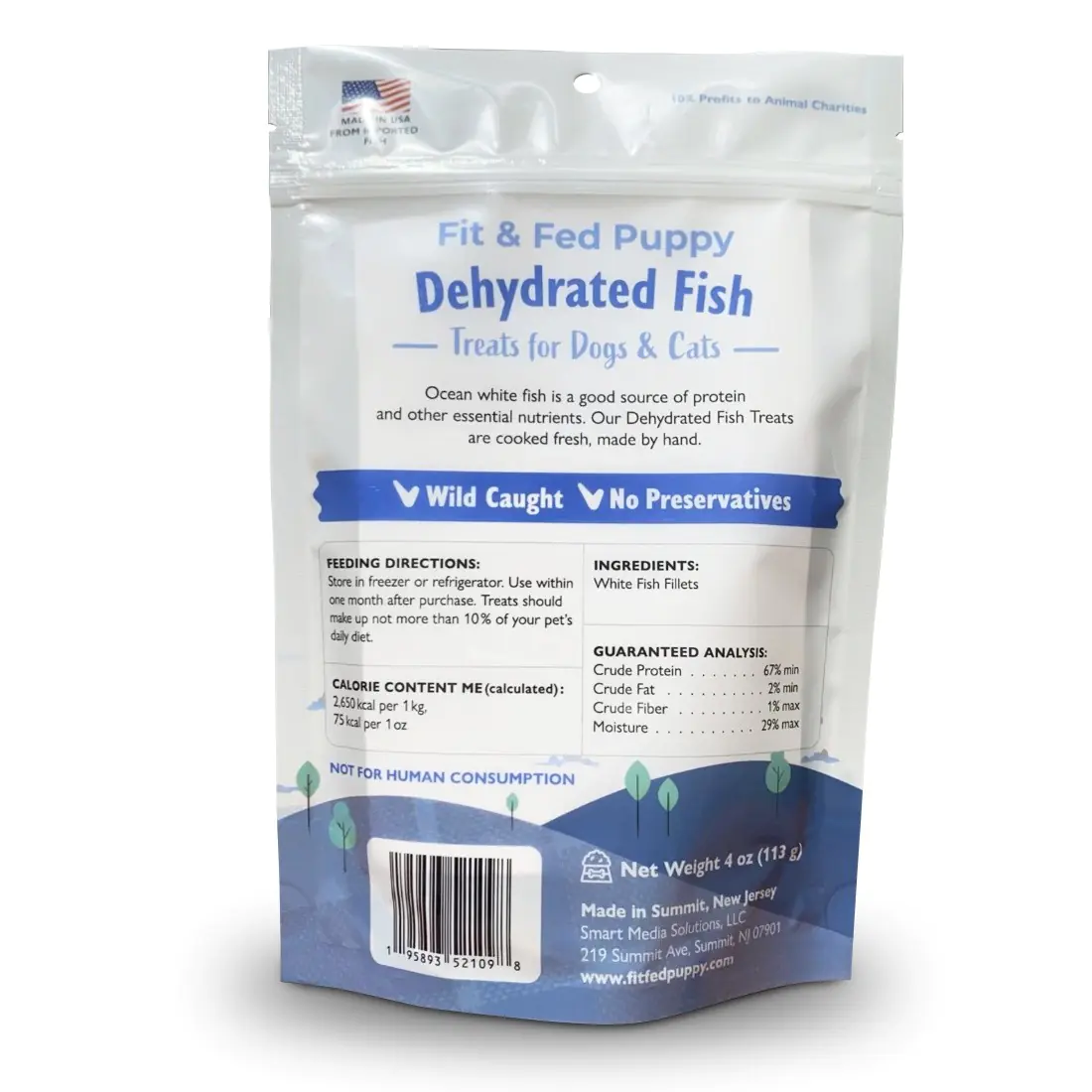 White Fish, 4 oz (113 g) - Image 2