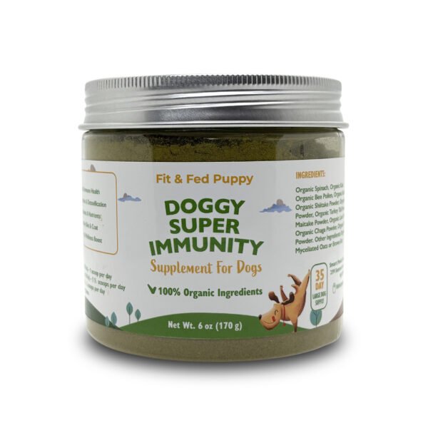 doggy super immunity organic supplement